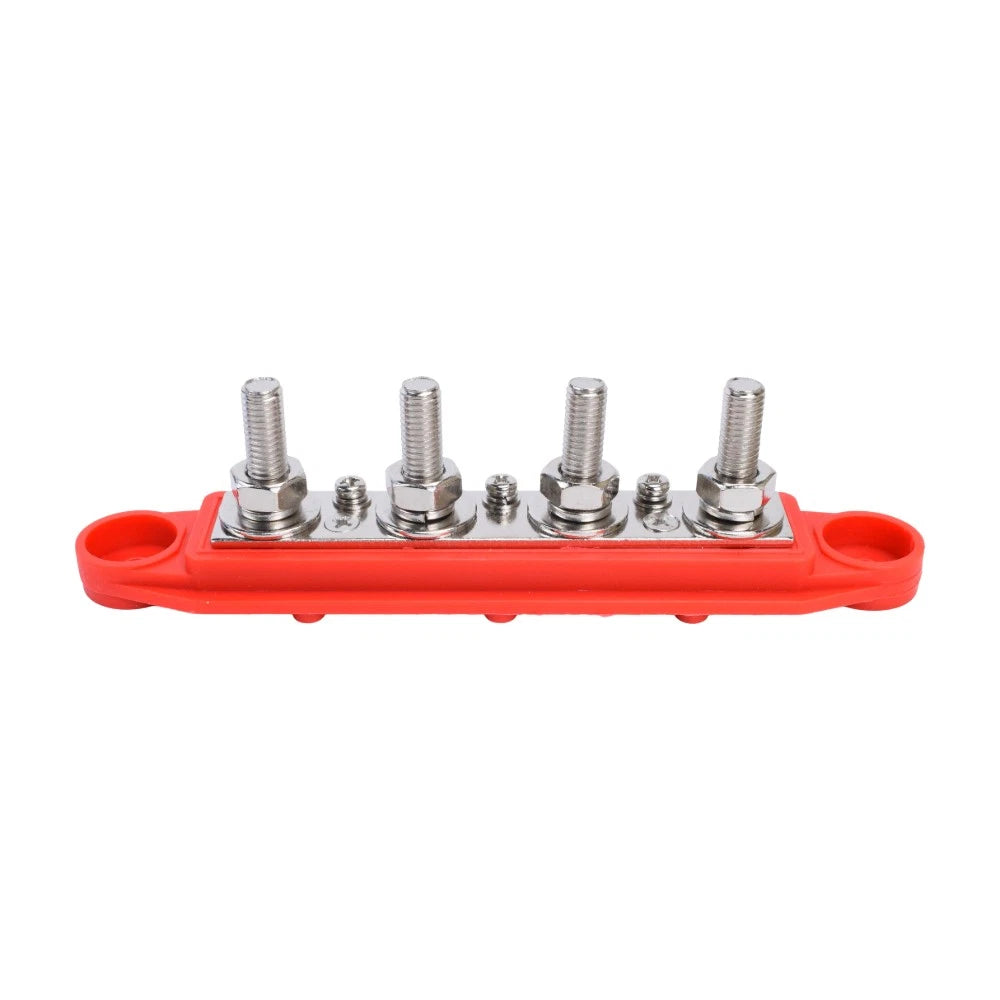 Power Distribution Busbar with Cover for Universal Applications (5/16")