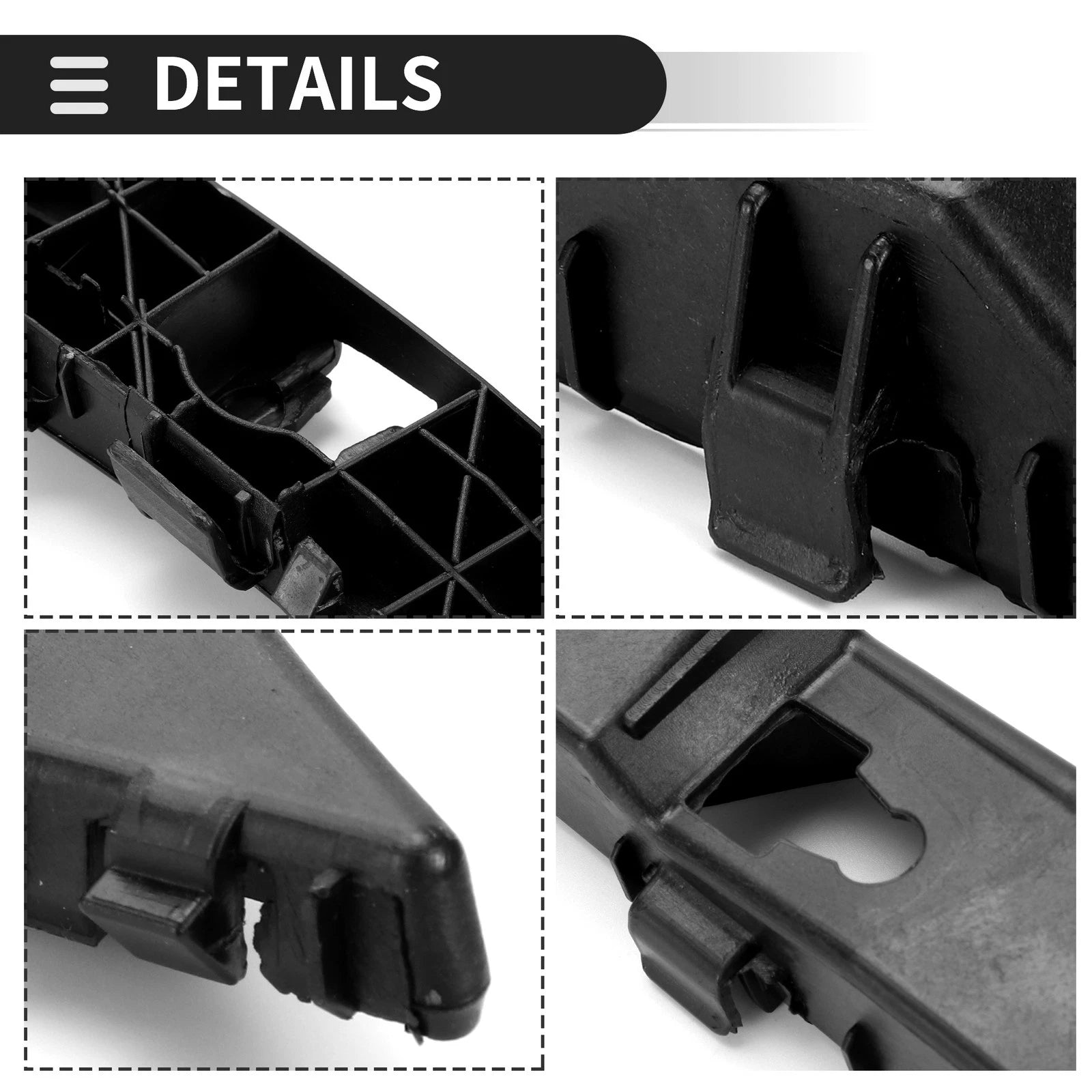 Right Rear Bumper Retainer Bracket No. 866143S000 for Hyundai Sonata (2011–2012)