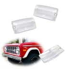 Clear Lens Front Grill Turn Signal Lights for Ford Bronco (1969–1977)