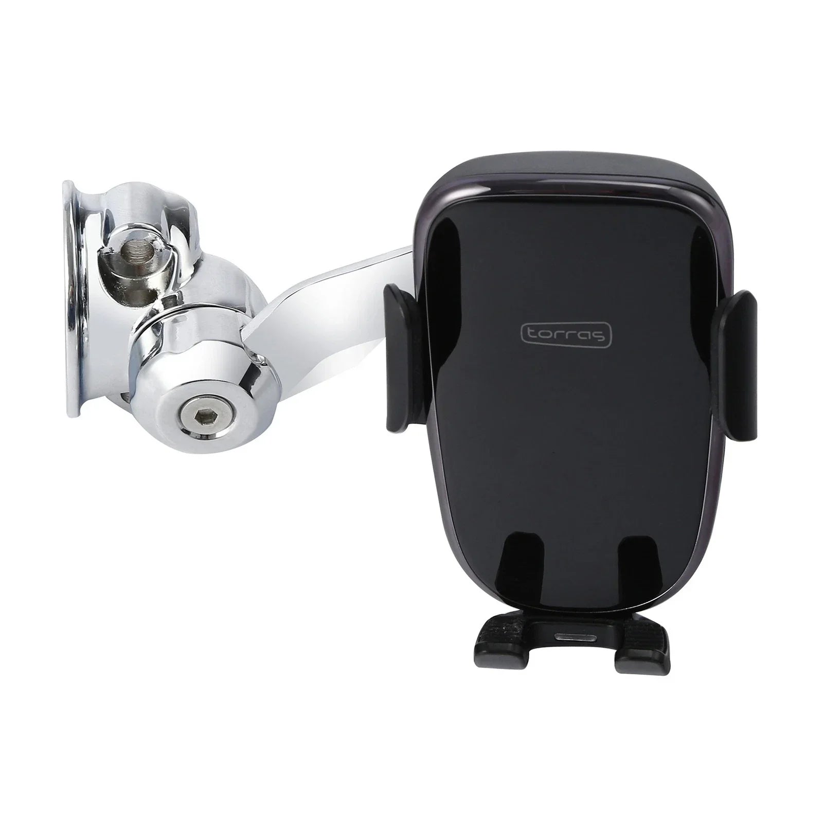 1'' Handlebar Phone Holder Automatic Clamping Charger for Harley Touring Dyna