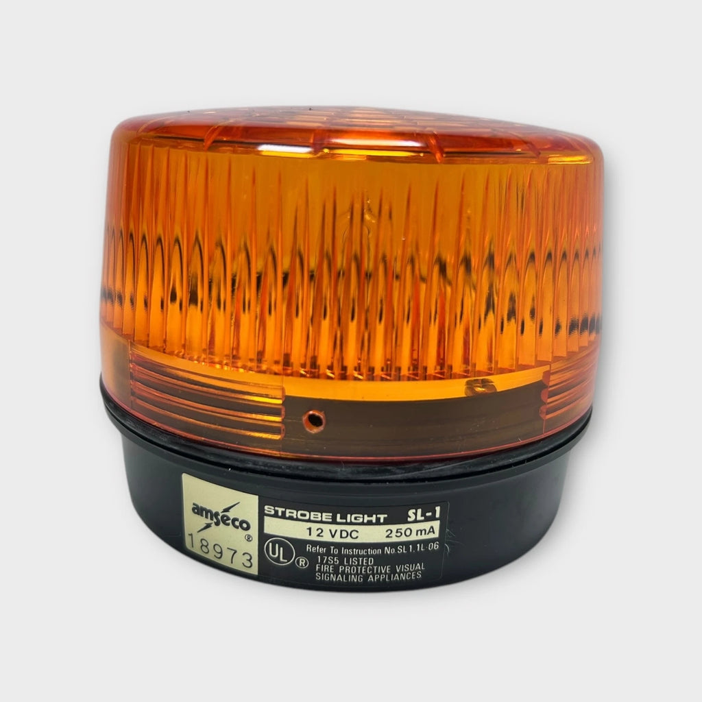 Amseco SL-1 Amber Security Strobe Light for Various Vehicles (12V)