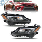 LED Headlight Assembly for Toyota Camry SE (2020–2022) Black Accent