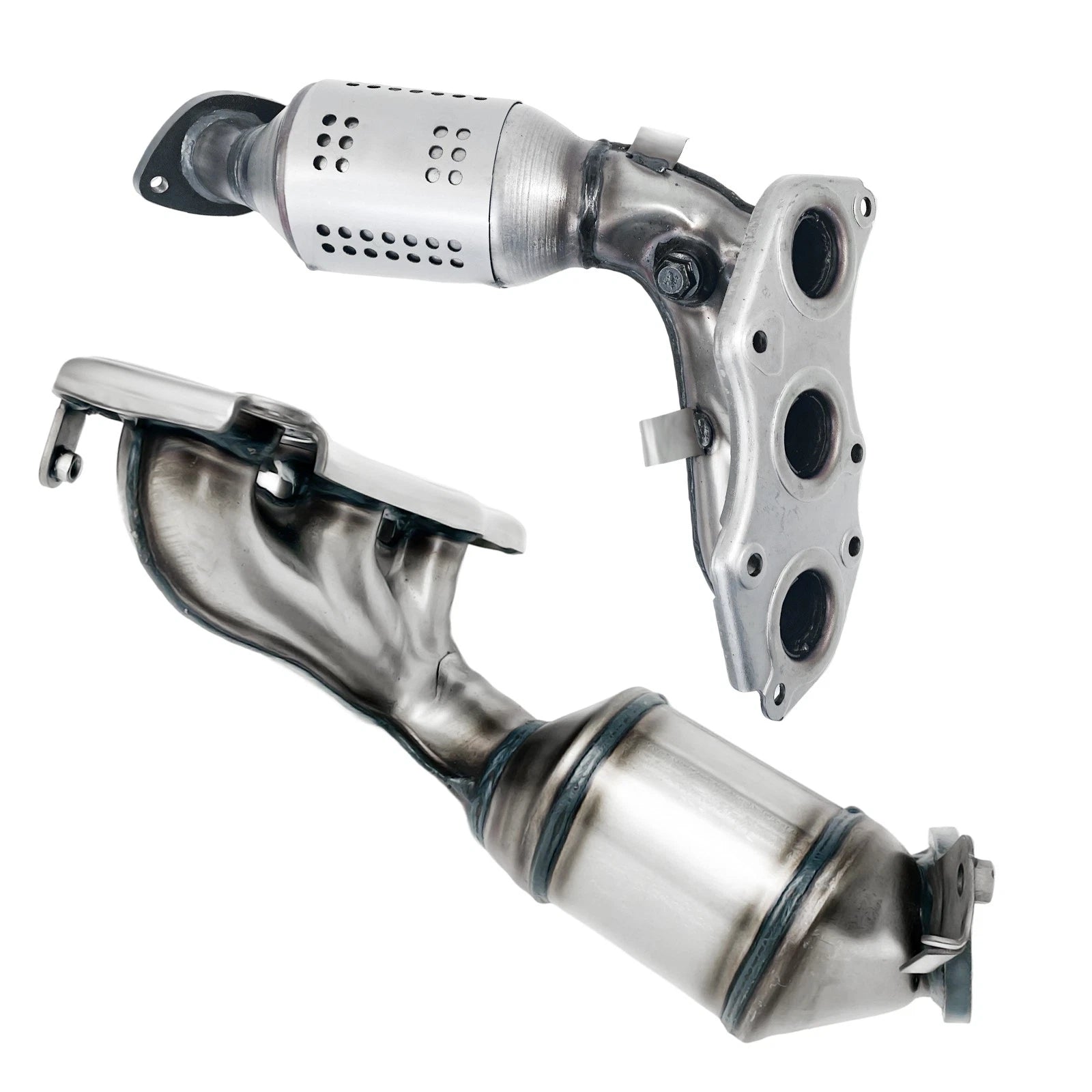 Set of 2 Manifold Catalytic Converters for Toyota RAV4 (2006–2012) 3.5L