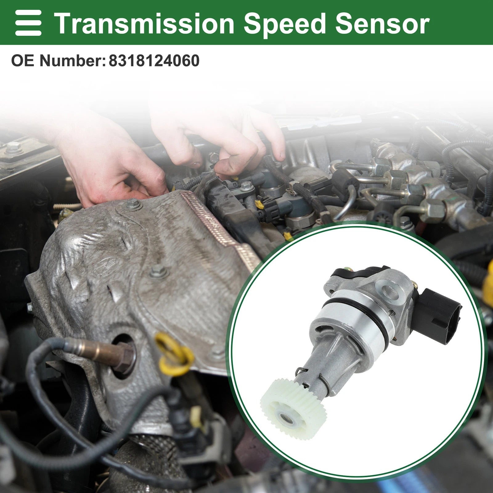 Transmission Speed Sensor for Toyota Supra Soarer Chaser Mark2 (No. 8318124060)