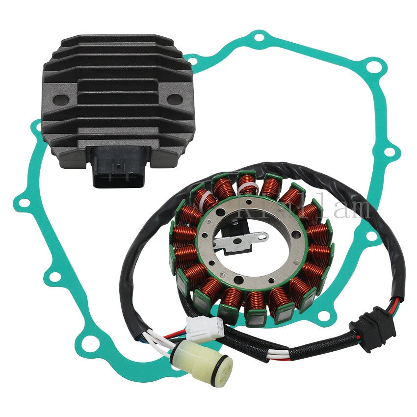 Stator Coil, Regulator, Gasket for Yamaha YXR660 YXR660FA Rhino 660 (2004–2007)
