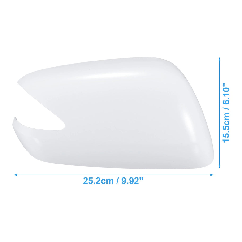 Right Side Mirror Cover for Honda Jazz Mk3 (2008–2015) - White