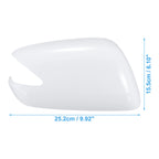 Right Side Mirror Cover for Honda Jazz Mk3 (2008–2015) - White