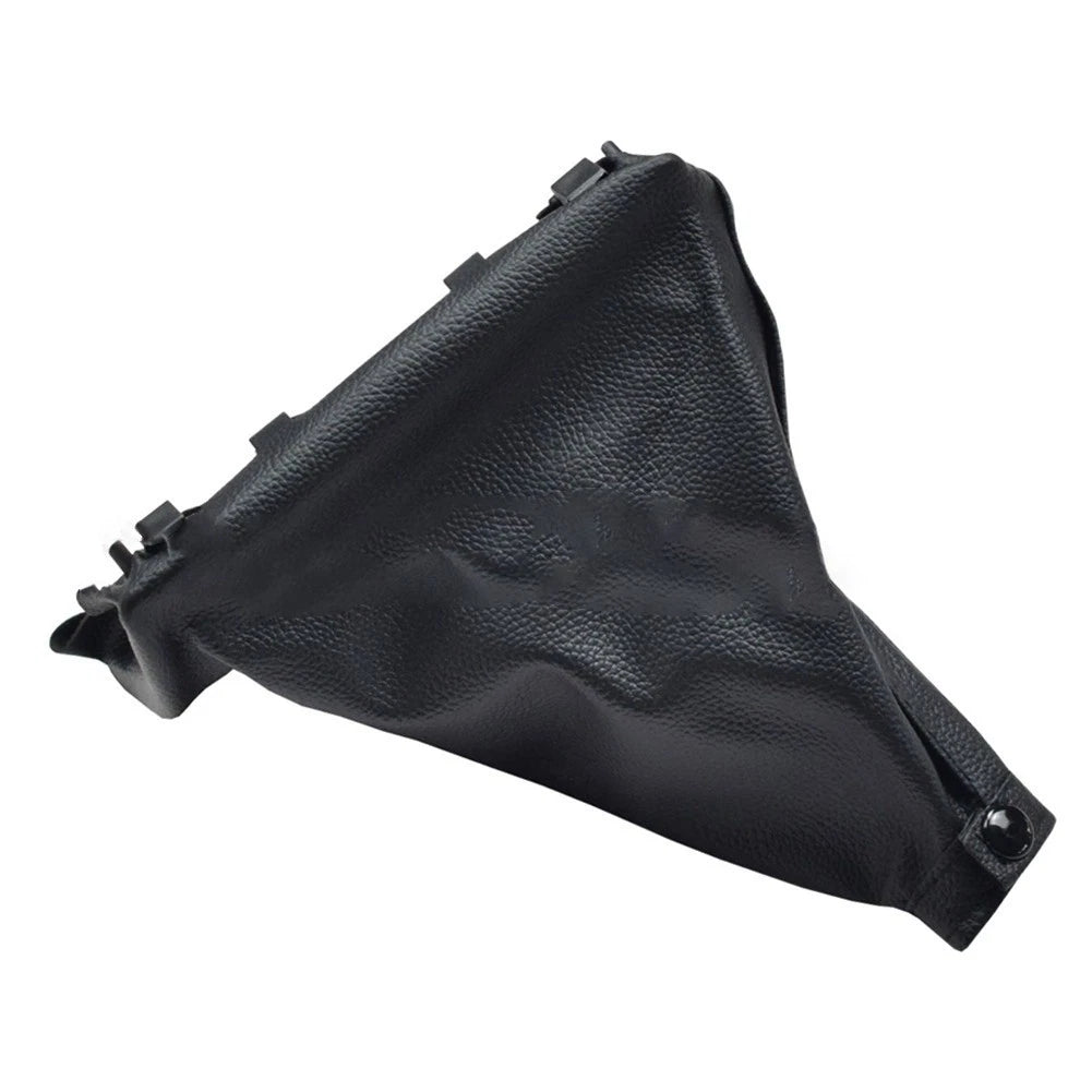 Black PU Leather Shift Lever Cover for Hyundai Getz (2002–2011)