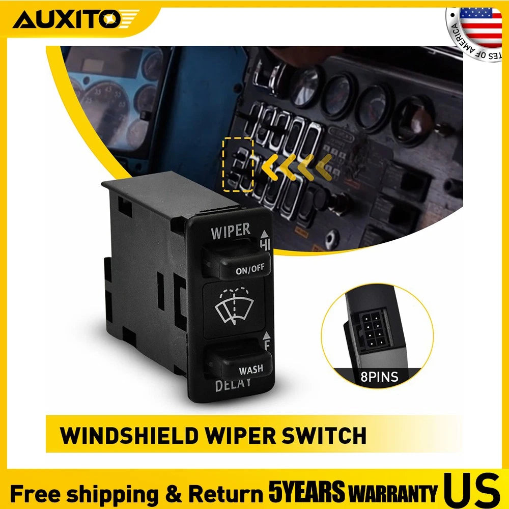 Wiper Control Switch for Freightliner Columbia (2001–2010)