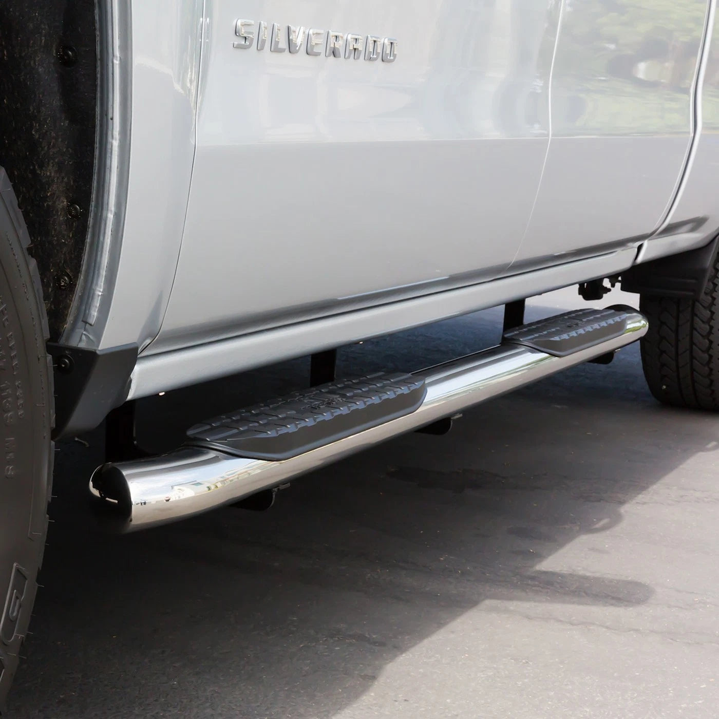 Set of 2 Nerf Bars for Chevy Silverado 2500 HD
