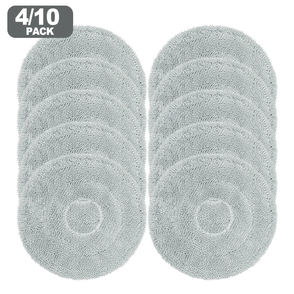 Set of 4 Microfiber Mop Cloths for Easy Installation