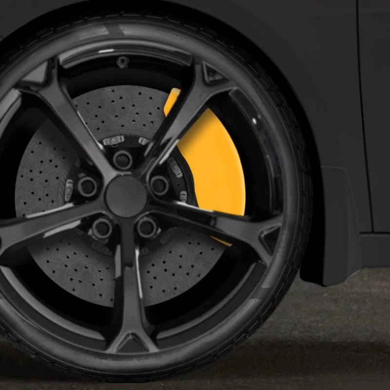 Classic Yellow MGP Caliper Covers Set of 4 for 2007-2010 Saturn Sky
