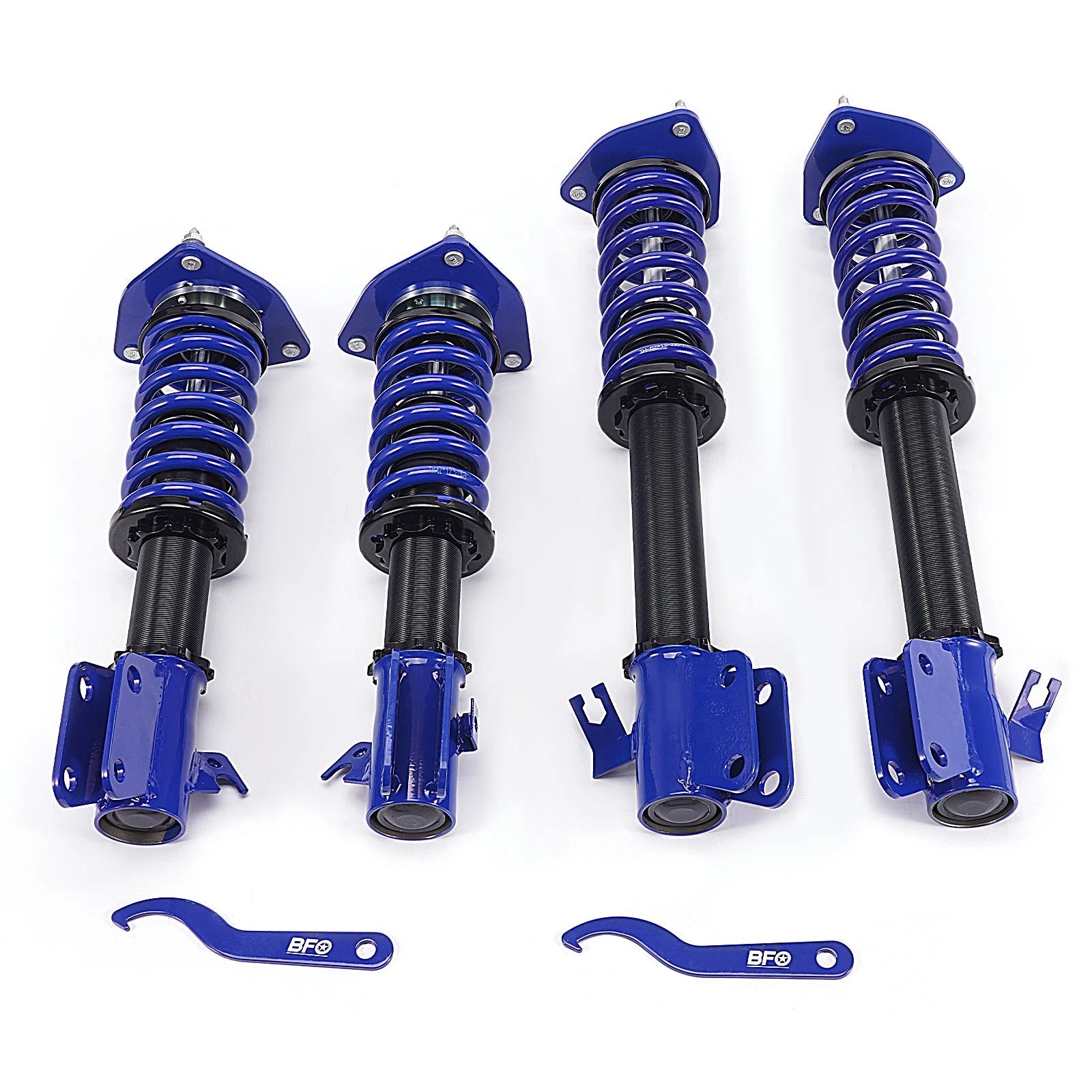 BFO Full Coilover Shock Struts for Subaru Impreza WRX Forester (2003–2007)