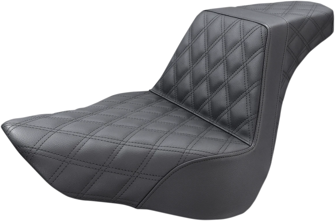 SADDLEMEN Step-Up Seat for Harley FL FX Fatboy (2018–2024) 818-27-175