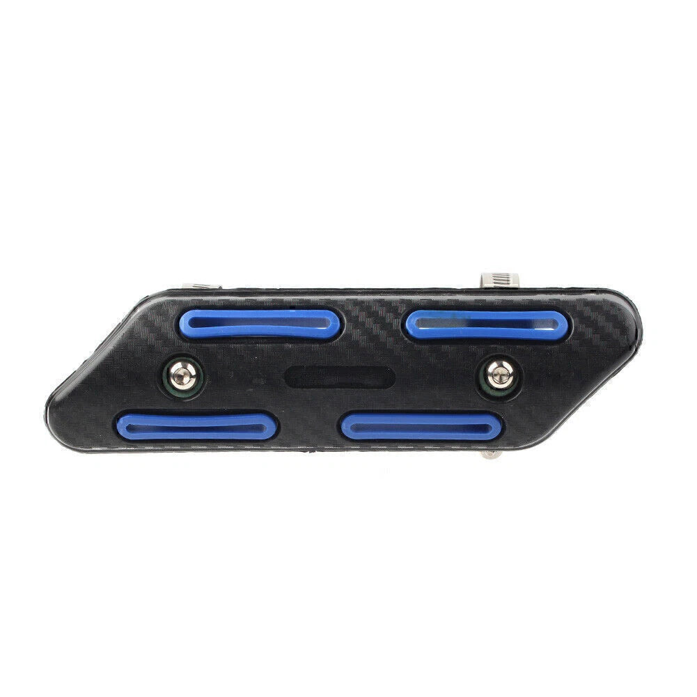 Exhaust Muffler Pipe Heat Shield Cover for Motorcycle (Universal Fit)
