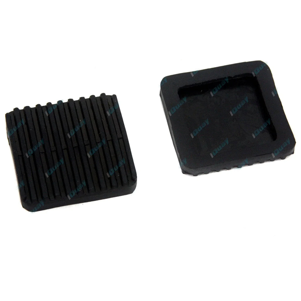 Pair of Brake + Clutch Pedal Rubbers for Toyota Coaster Bus BB40R 1993-1999