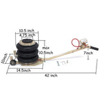 Triple Bag Air Go Jack for Heavy Duty Vehicles (6600 LBS Capacity)