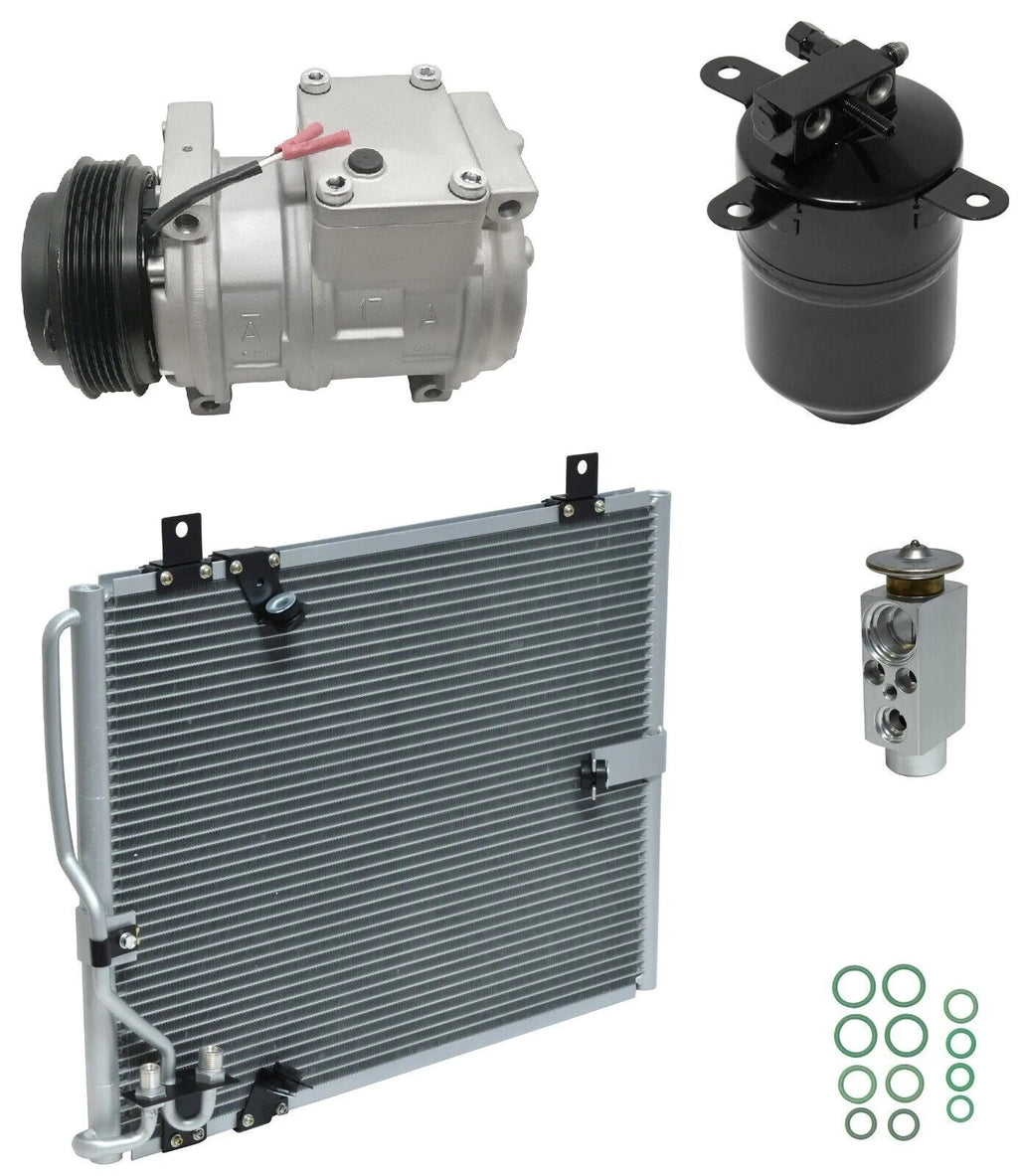 AC Compressor Kit with Condenser for BMW 530i 3.0L (1995-1995)