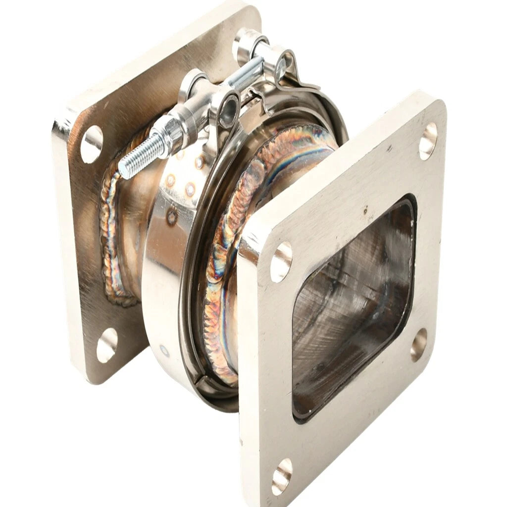 T4 Turbo Inlet V Band Stainless Steel Rotation Conversion Adapter Flange