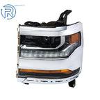 Left Headlight for Chevy Silverado 1500 (2016–2018) HID/Xenon