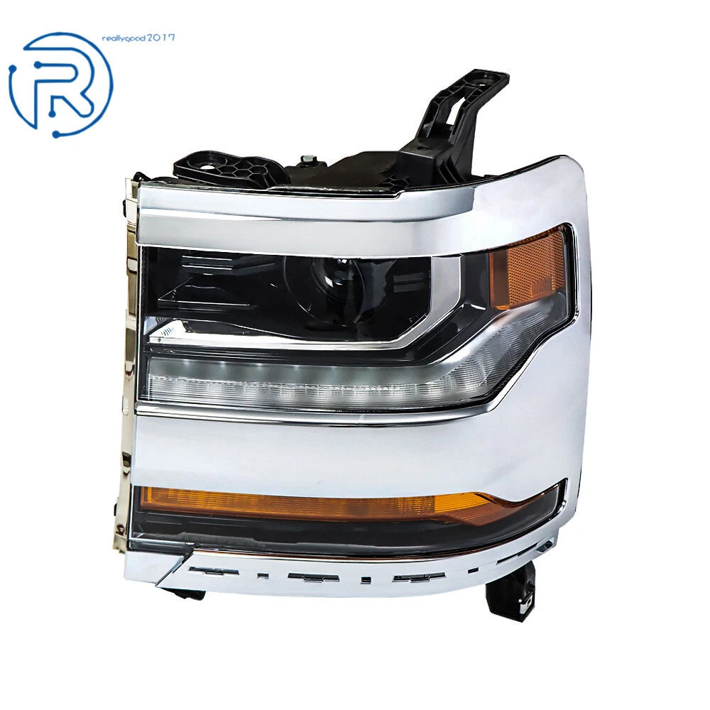 Left Headlight for Chevy Silverado 1500 (2016–2018) HID/Xenon