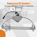 1x Rear Left Electric Window Regulator for Dodge Durango (1998–2003) Dakota (2000–2004)