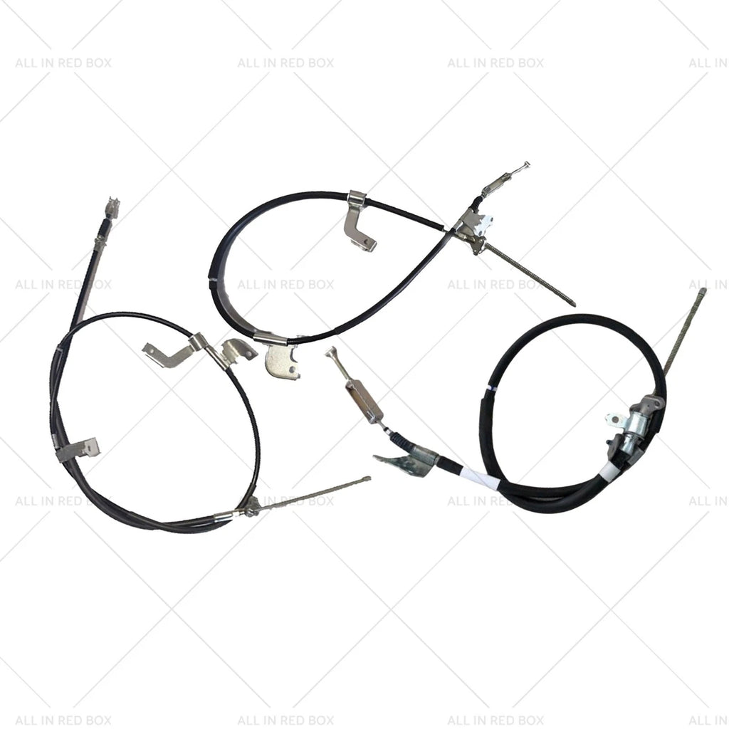 3X Rear Park Brake Cables for Toyota Hilux GGN25R KUN26R (2005–2015)