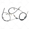 3X Rear Park Brake Cables for Toyota Hilux GGN25R KUN26R (2005–2015)