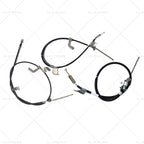 3X Rear Park Brake Cables for Toyota Hilux GGN25R KUN26R (2005–2015)