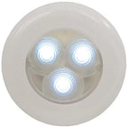 3 LED Waterproof 12 Volt Compact Cockpit Courtesy Light for Boat Caravan