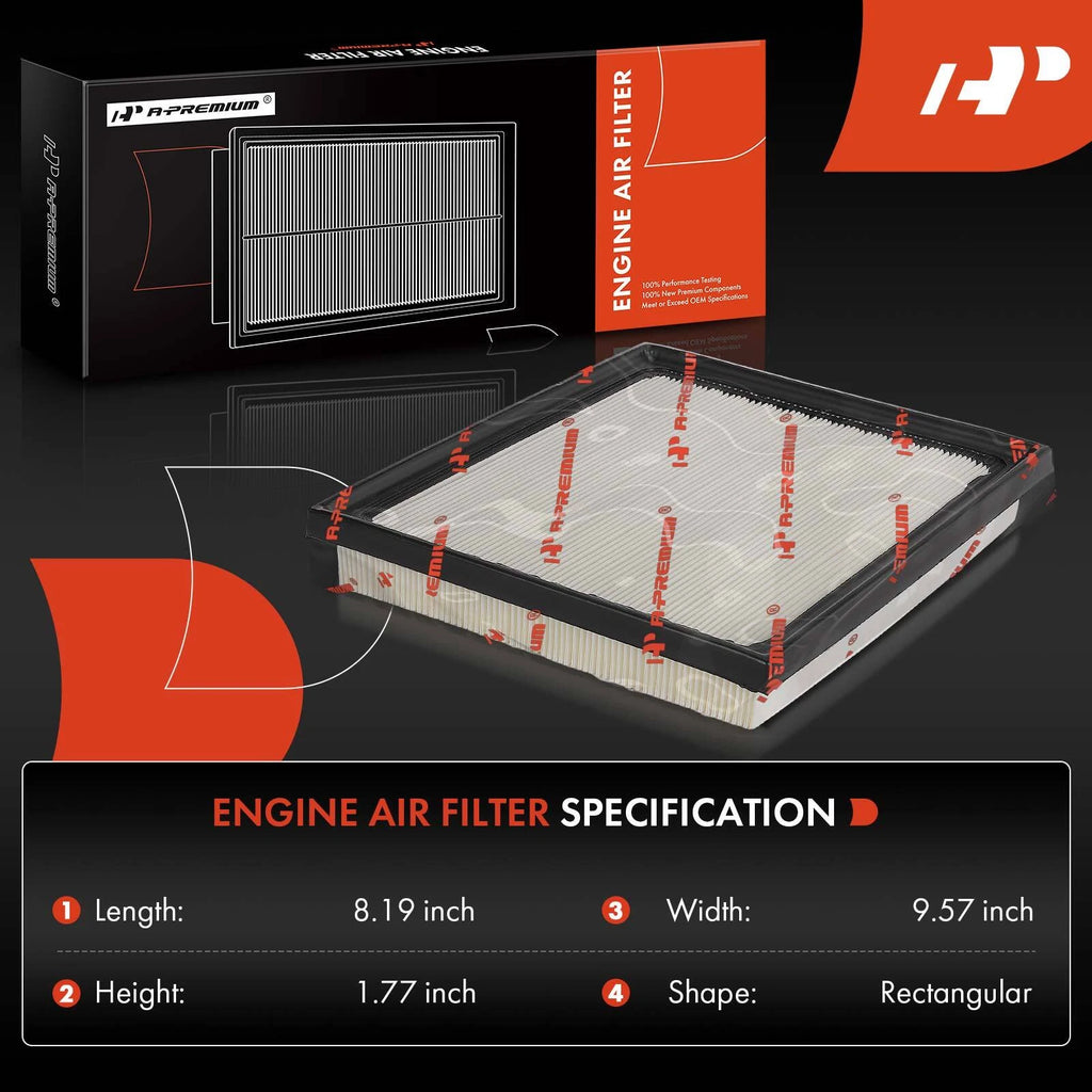 Engine Air Filter for Toyota Tundra Sequoia (2022–2023) 3.4L V6