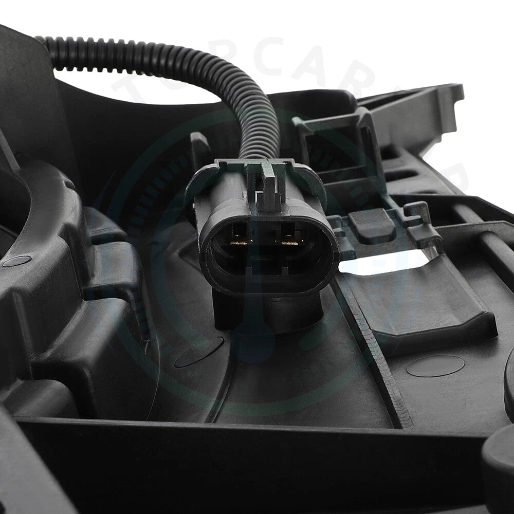 Radiator Condenser Fan Assembly for Jeep Renegade, Fiat 500X (2015–2018)
