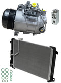 AC Compressor Kit With Condenser Replacement for Mercedes SLK250 (2014–2015)