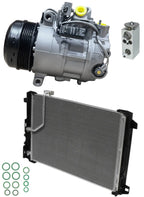 AC Compressor Kit With Condenser Replacement for Mercedes SLK250 (2014–2015)