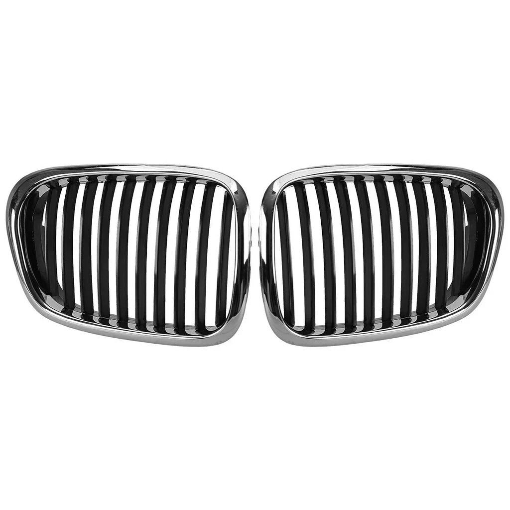 2 x Kidney Radiator Grille Ventilation Grill for BMW 5 E39 M5 (1999-2003)