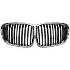 2 x Kidney Radiator Grille Ventilation Grill for BMW 5 E39 M5 (1999-2003)