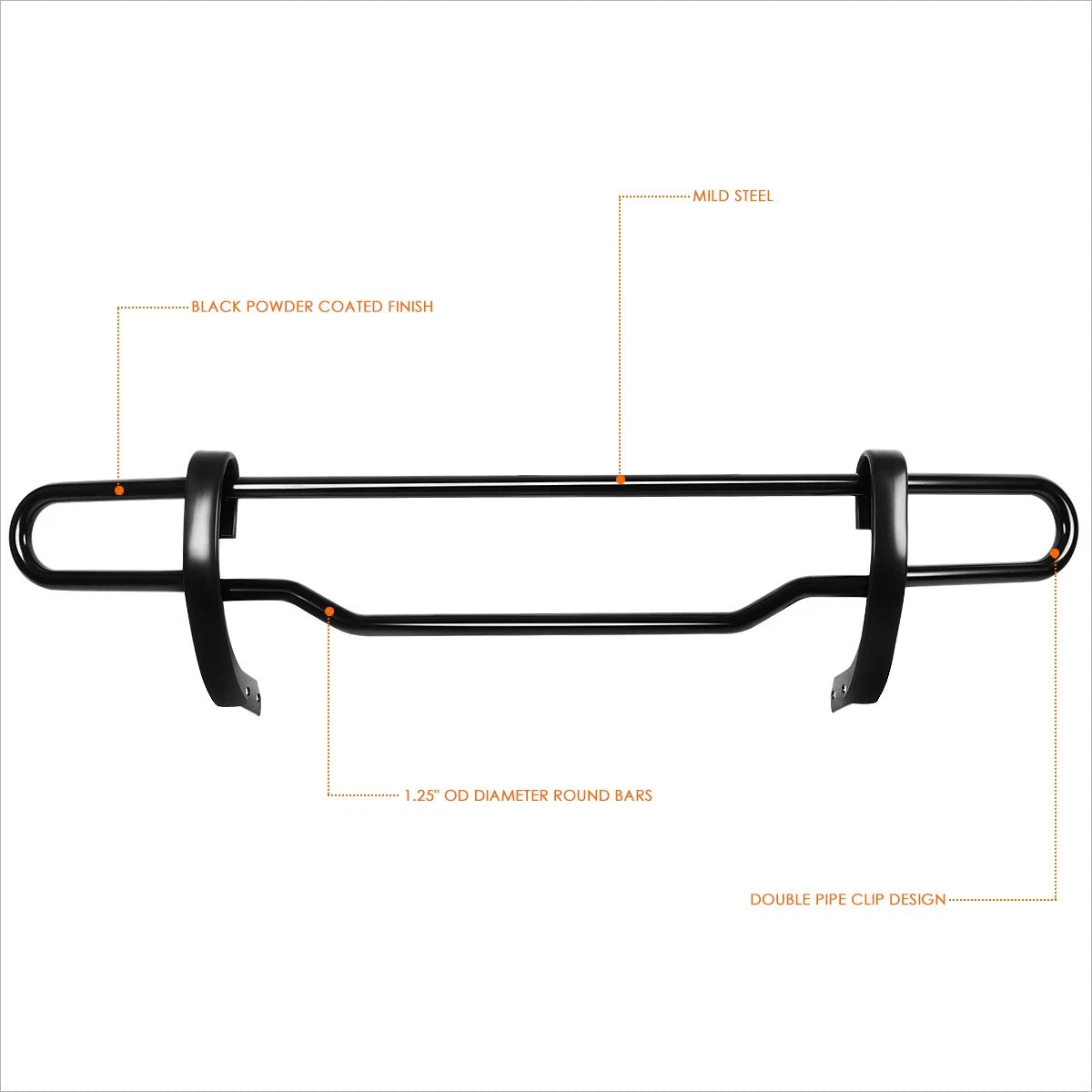 Rear Bumper Protector for Mercedes Benz W163 ML Class (1998–2005)