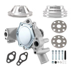 Belt Driven Water Pump Kit for Small Block Chevy 305 350 400 (1969–1989)