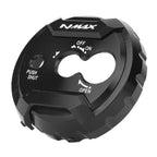 Moto Seat Lock Cover Cap for YAMAHA NMAX 155 (2015-2016) - 4 Colors