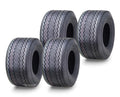 Set of 4 WANDA 18x8.5-8 Golf Cart ATV Tires 4 Ply - 14006
