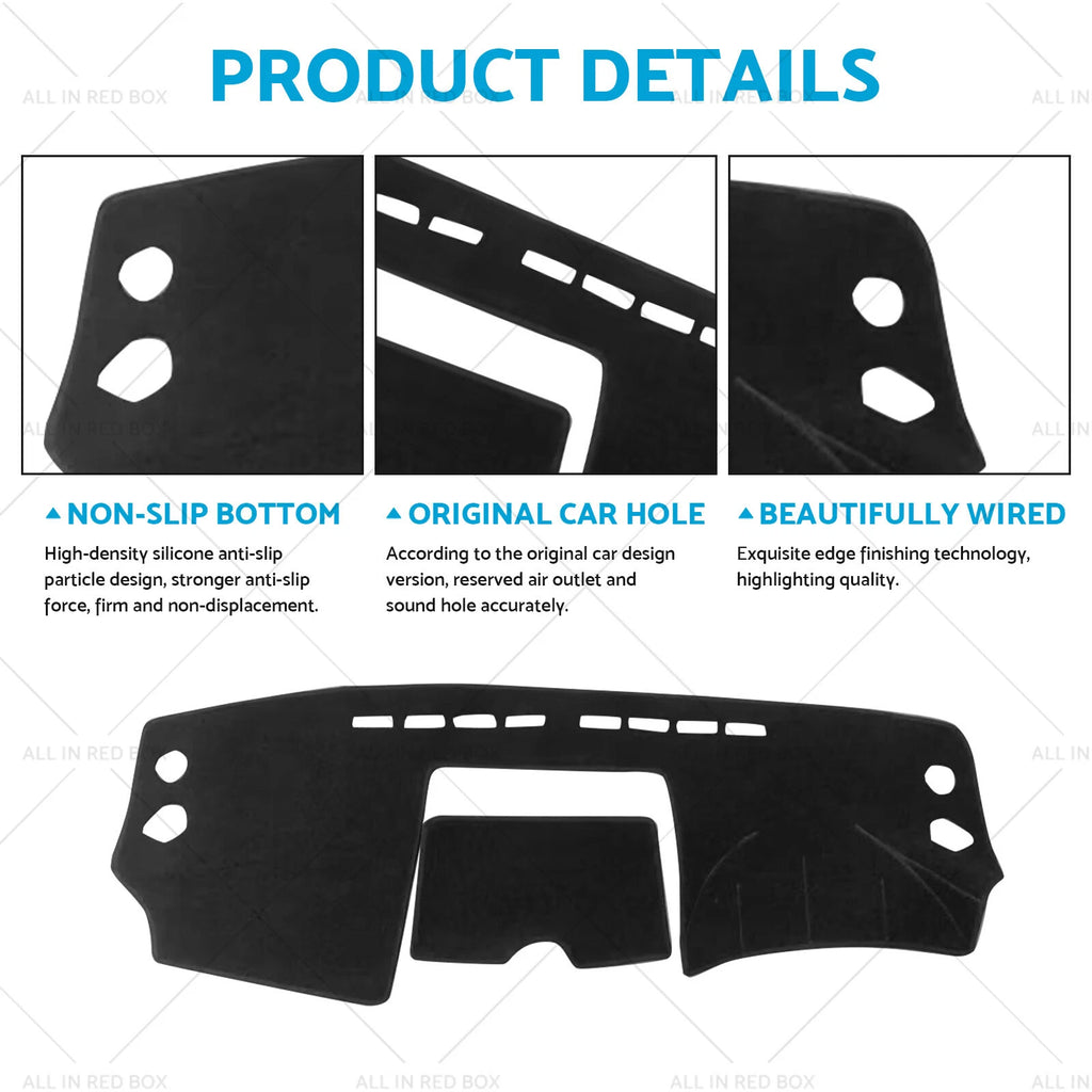 Dashboard Cover for Nissan X-Trail T31 (2007–2013) Anti-Slip