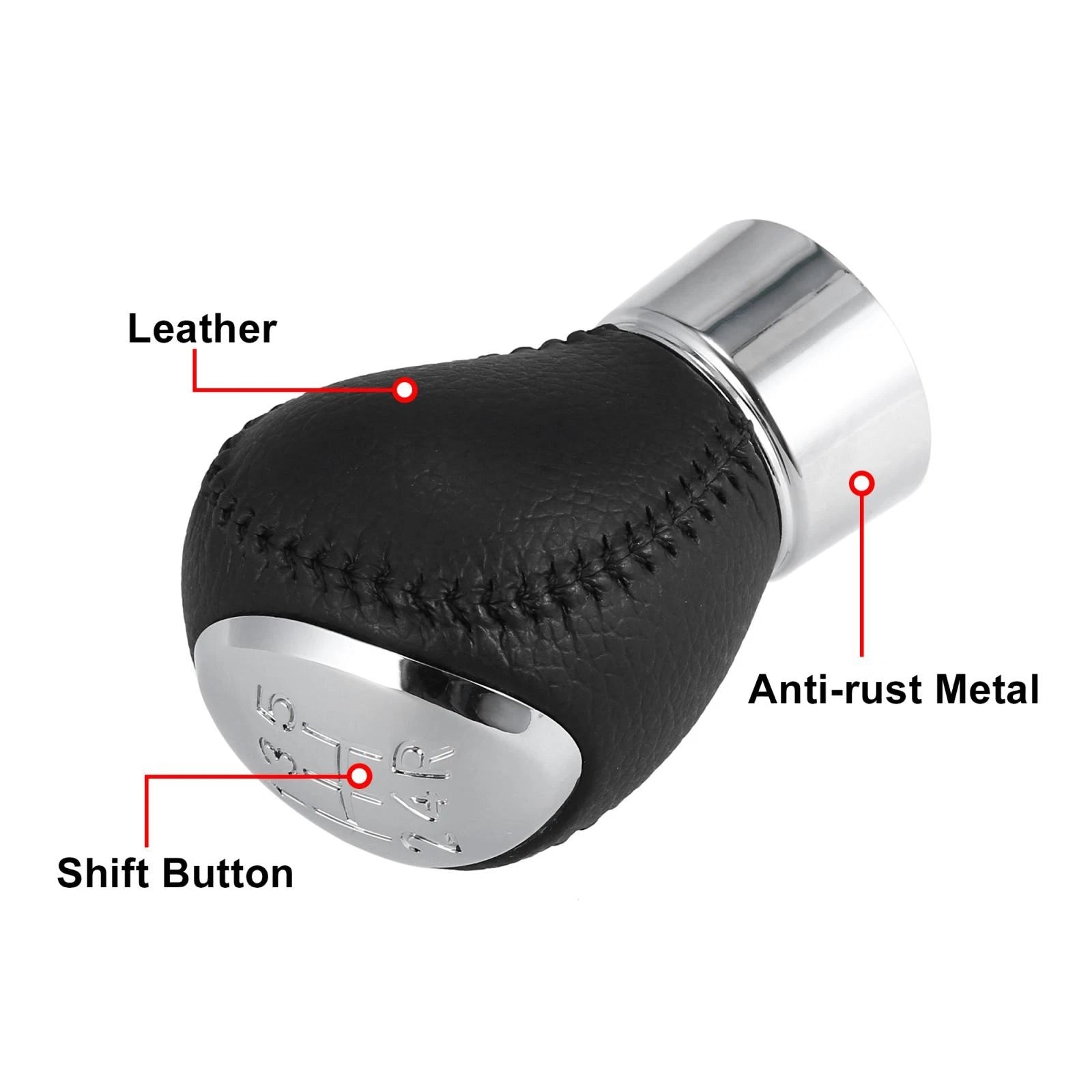 5 Speed Manual Gear Shift Knob for Mazda 3 5 6 323 626 RX8 (2000–2023)