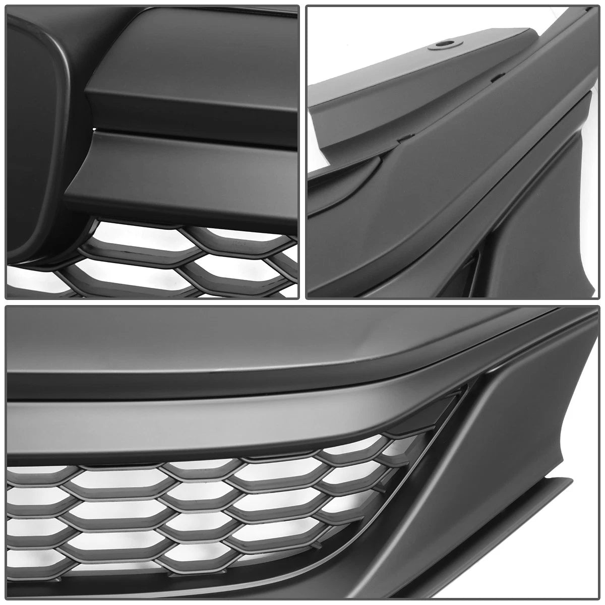 Front Upper Bumper Sport Mesh Grille for Honda Accord 2016–2017