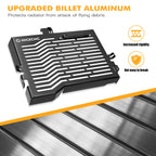 Billet Radiator Guard Cover Kit for Yamaha Tenere 700 (2019–2024)
