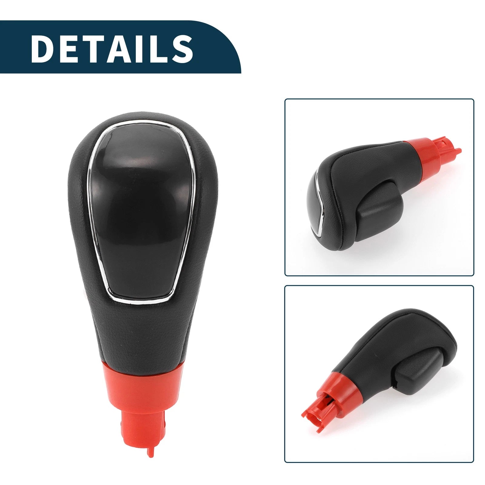 Automatic Gear Shift Knob for Ford Kuga (2008–2012) Plastic Faux Leather Black