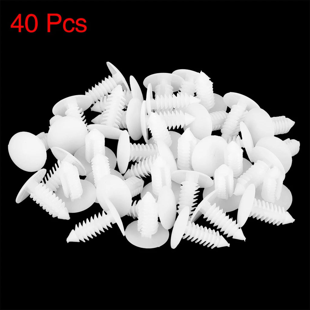 40pcs Plastic Bolt Rivets Fasteners for Honda Trunk (Various Models)