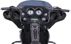 1-1/4" EZ Install Round Top Handlebar for Harley (Chrome, 903012)