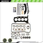 Head Gasket Set with Timing Chain Kit for Corolla Matrix Vibe xD (2009–2015)