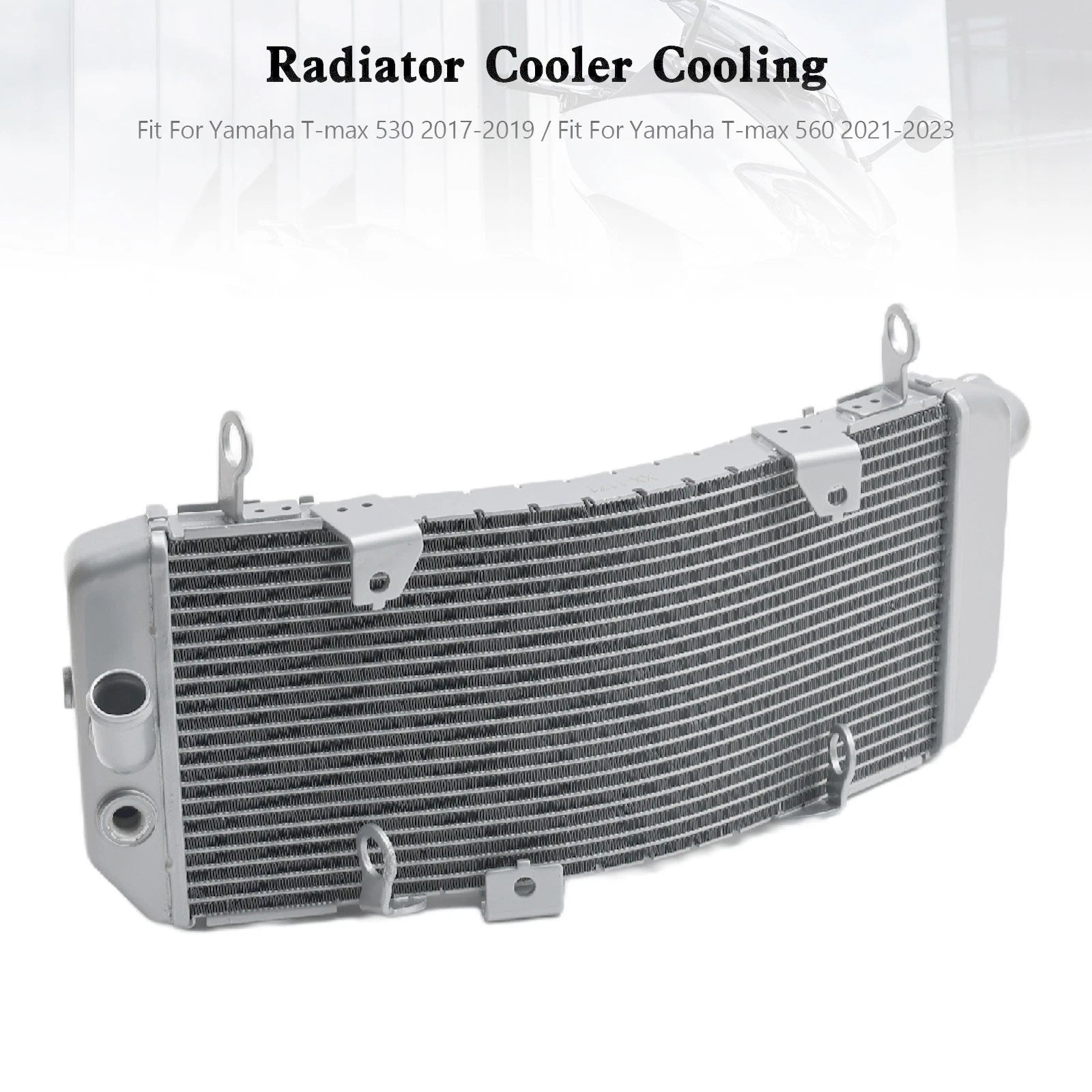 Aluminum Radiator for Yamaha Tmax530 (2017–2019), Tmax560 (2020–2023)