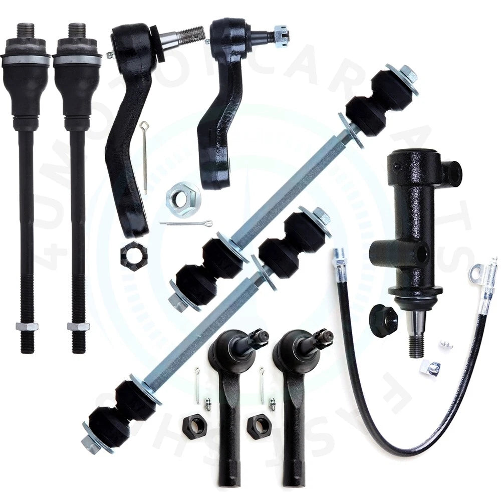 Set of 9 Tie Rods and Sway Bars for Chevrolet Tahoe (2001–2006)